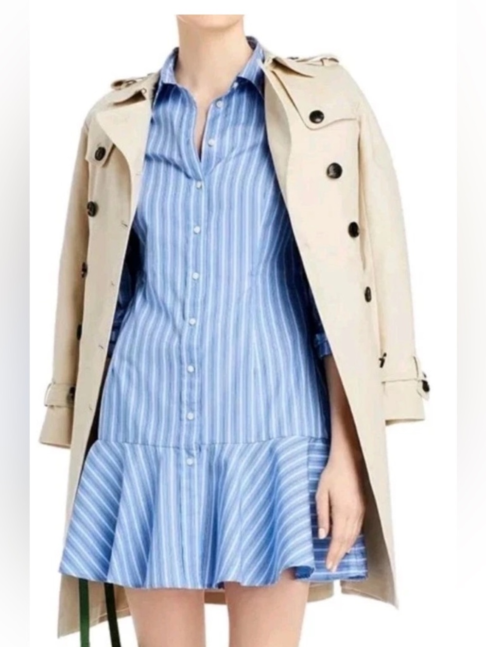 Ralph Lauren Light Blue Striped Shirt